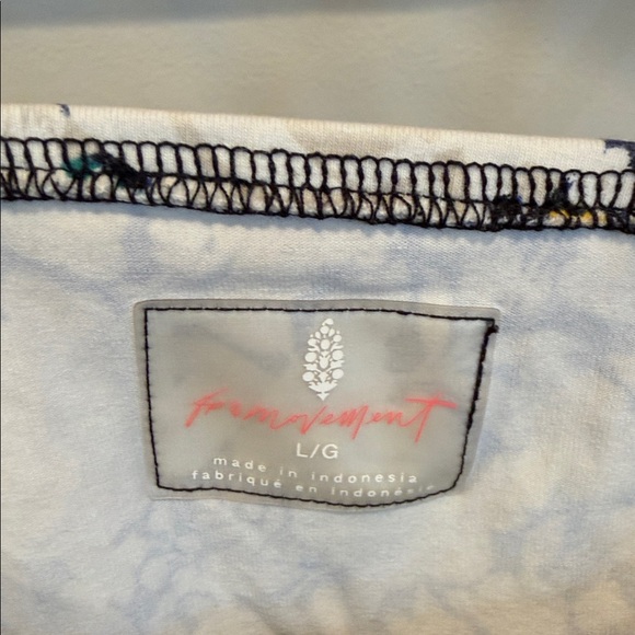 Free People Movement floral hot shot romper - Picture 4 of 8